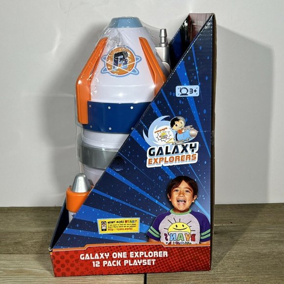 Ryans World Galaxy One Explorer Toy 12 Figure Micro Shuttle Rocket Space… - Picture 10 of 11